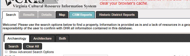 CRM Reports Tab